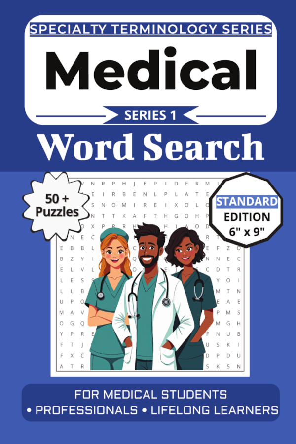 The Ultimate Medical Terminology Word Search cover