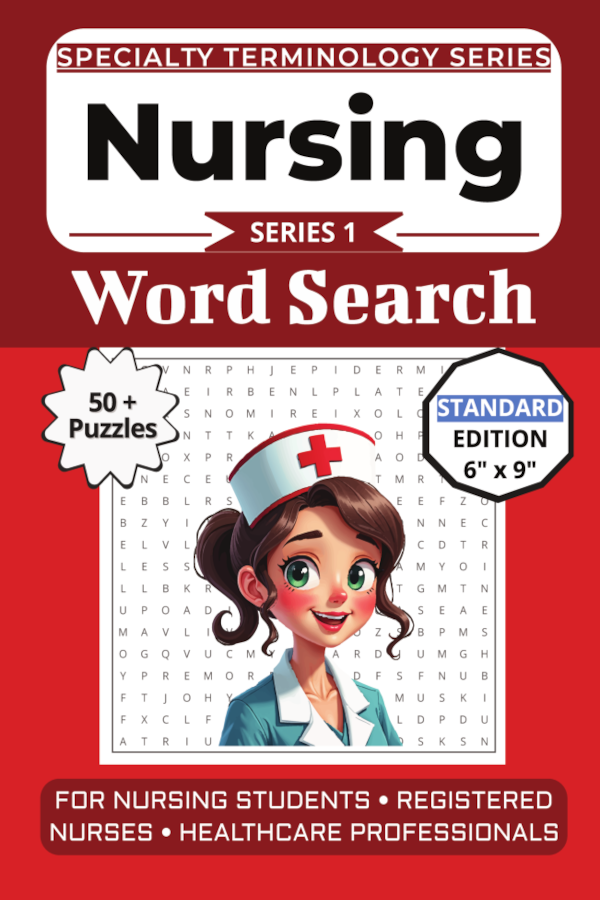 The Ultimate Nursing Terminology Word Search cover